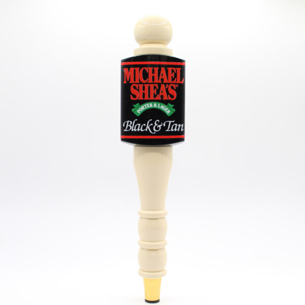 Beer Tap Handle - Michael Shea's Black & Tan