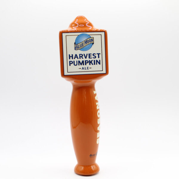 Beer Tap Handle - Blue Moon Harvest Pumpkin Ale