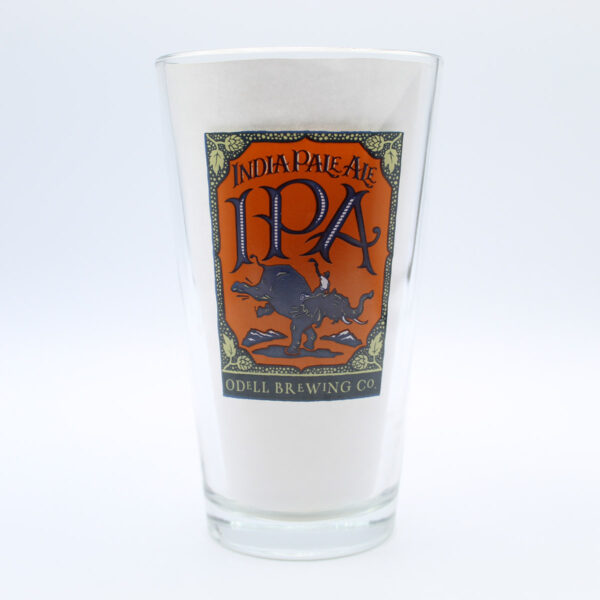 Beer Pint Glass - Odell Brewing Co IPA