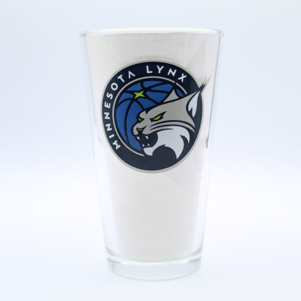 Beer Pint Glass - Minnesota Lynx