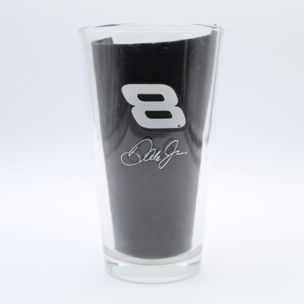 Beer Pint Glass - Budweiser Racing Nascar Dale Jr 8