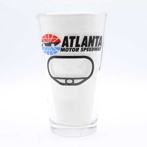 Beer Pint Glass - Bud NASCAR - Atlanta