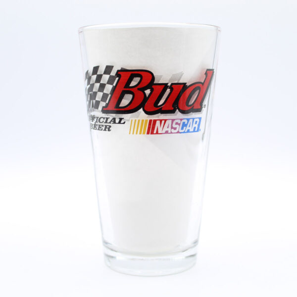 Beer Pint Glass - Bud NASCAR - Darlington