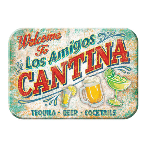 Beer Refrigerator Magnet - Los Amigos Cantina
