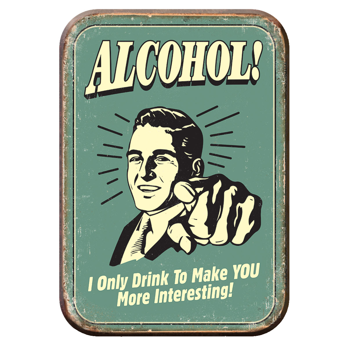 Funny Beer Drinking Saying Refrigerator Fridge Magnet – 363