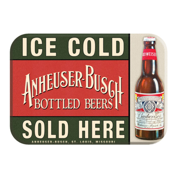 Beer Refrigerator Magnet - Anheuser Busch Sold Here