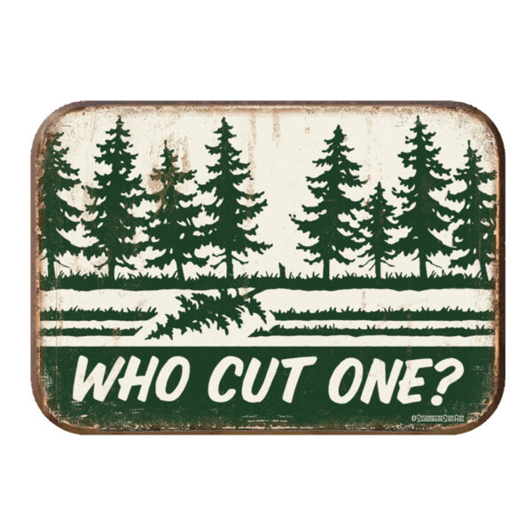 Beer Refrigerator Magnet - Who cut one?