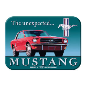 Beer Refrigerator Magnet - The unexpected... Mustang