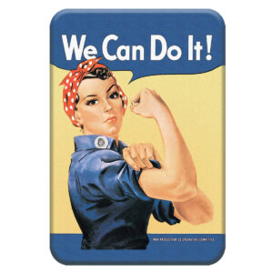Beer Refrigerator Magnet - We Can Do It!