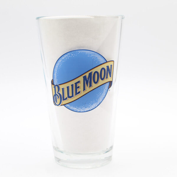 Beer Pint Glass - Blue Moon - The Lagoon