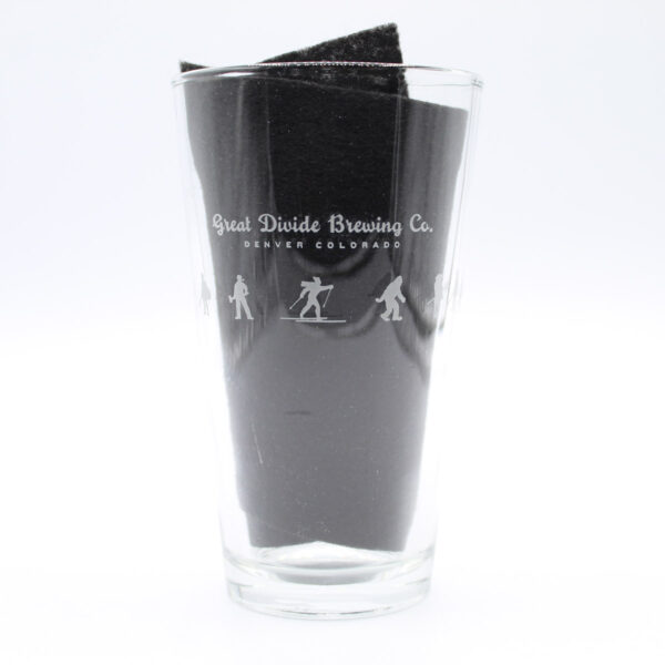 Beer Pint Glass - Great Divide Brewing Co.