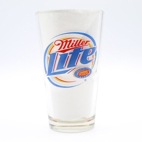 Beer Pint Glass - Miller Lite - University of Illinois