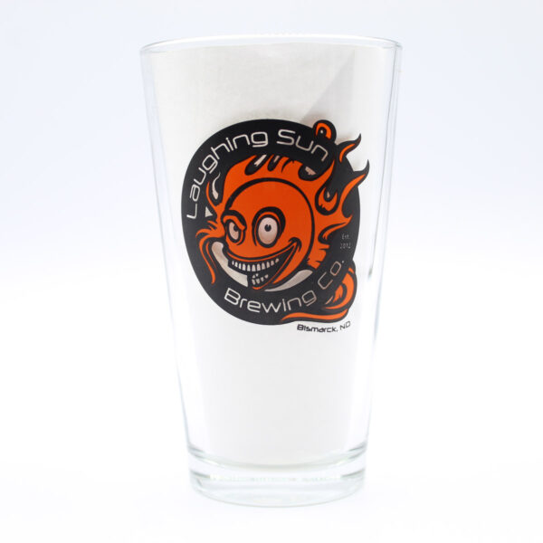 Beer Pint Glass - Laughing Sun Brewing Co