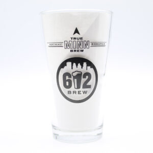 Beer Pint Glass - 612 Brew