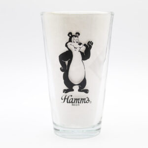 Beer Pint Glass - Hamm's Bear