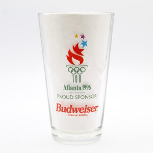 Beer Pint Glass - Atlanta Olympics 1996 - Budweiser