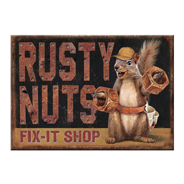 Beer Refrigerator Magnet - Rusty Nuts Fix it Shop