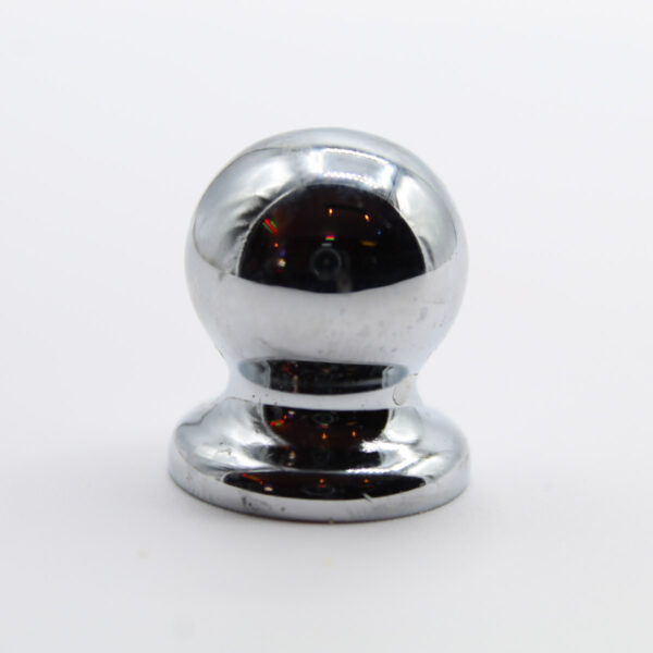 Tap Handle Replacement Round Finial - Chrome