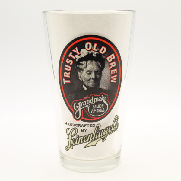 Beer Pint Glass - Grandma's Trusty Old Brew by Leinenkugel's