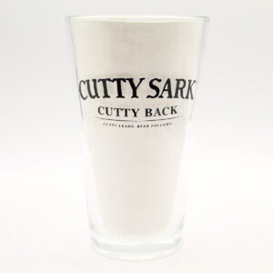 Beer Pint Glass - Cutty Sark Cutty Back