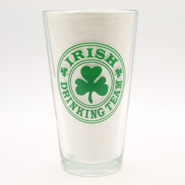 Beer Pint Glass - Irish Drinking Team