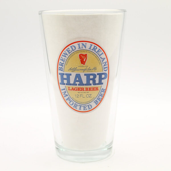 Beer Pint Glass - Harp Lager Beer