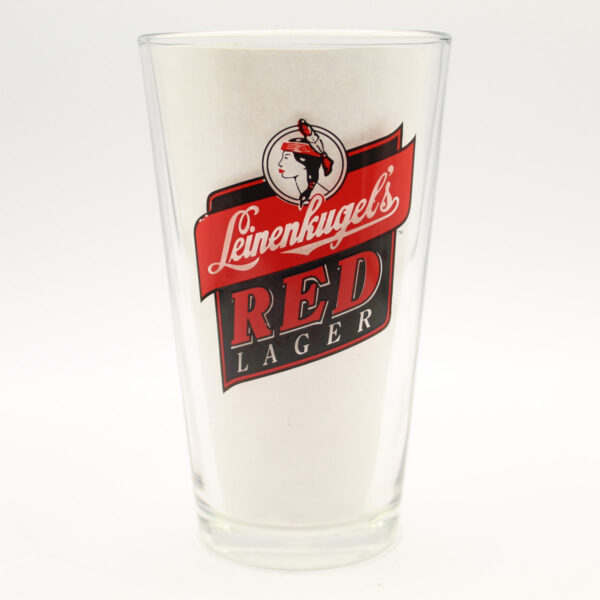 Beer Pint Glass - Leinenkugel's Red Lager - Indian