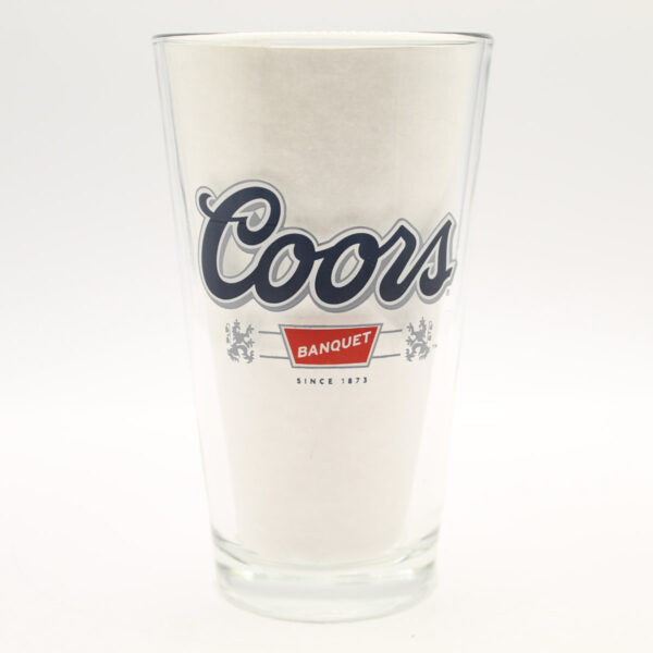 Beer Pint Glass - Coors Banquet