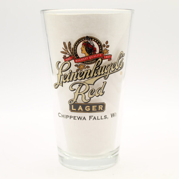 Beer Pint Glass - Leinenkugel's Red Lager Chippewa Falls, WI