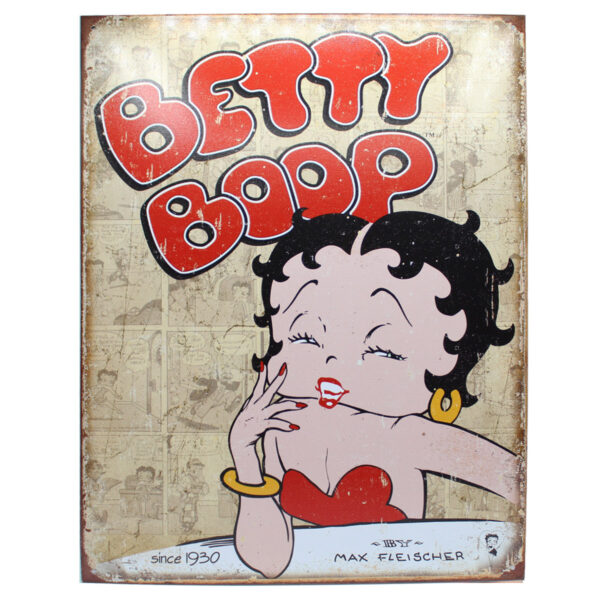 Vintage Metal Sign - Betty Boop Since 1930