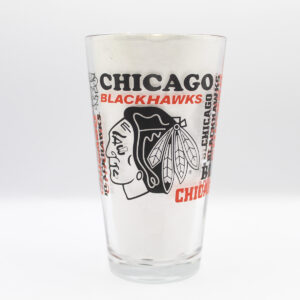 Beer Pint Glass – Chicago Blackhawks