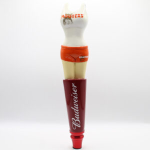 Beer Tap Handle - Budweiser Hooters 11" Tall